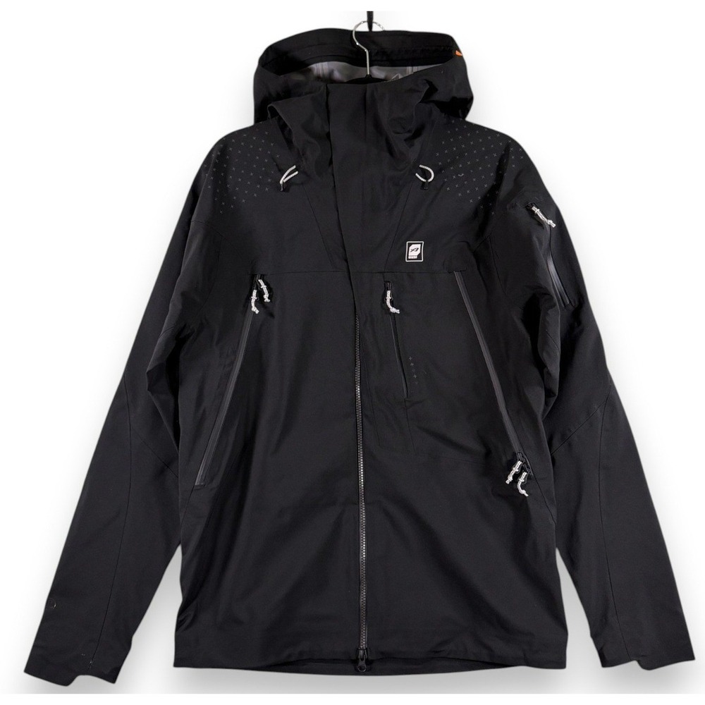 Orage Jacket Mens Small Black Spire 3 Ply Shell B11002 Dermizax Waterproof Tech